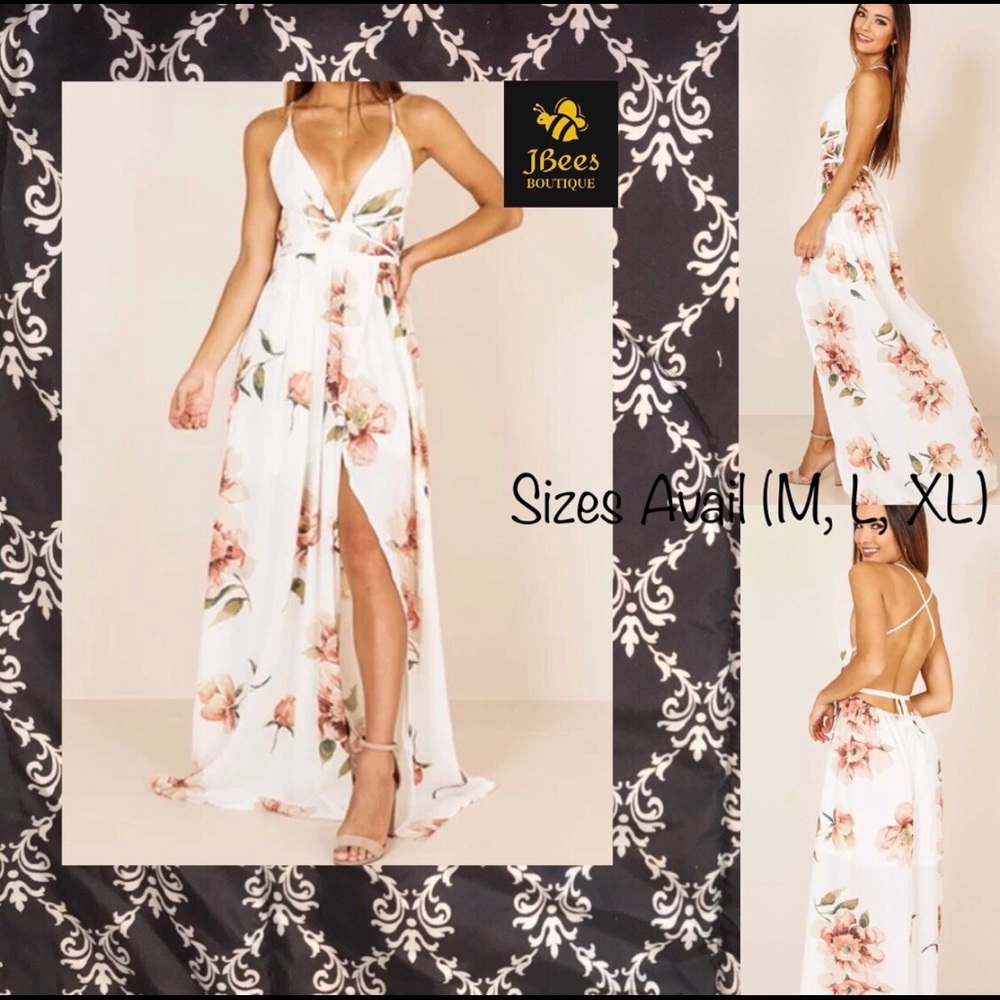 White Maxi Long Dress